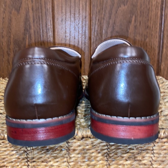 Zriang Men's Dress Loafers Formal Leather Lined Slip-on Shoes - Picture 7 of 13